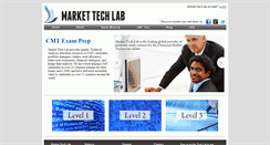 Desktop Screenshot of markettechlab.com